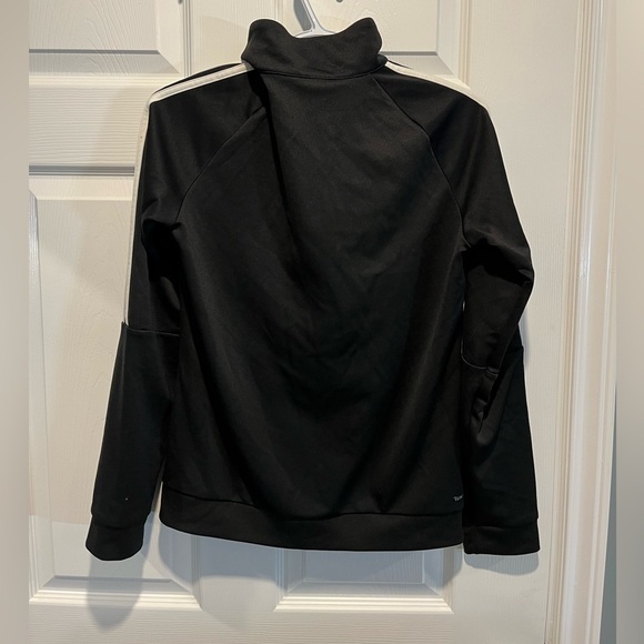 Puma Striped Zip Up Climalite Sweater Size Medium - Picture 2 of 7